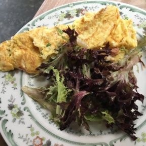 Gluten-free omelette from The Tasting Kitchen